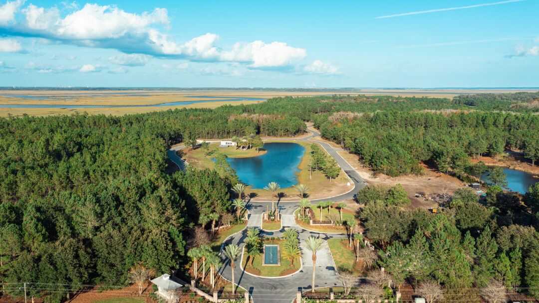Bridge Pointe at Jekyll Sound waterfront lots for sale in Coastal Georgia